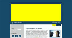 Desktop Screenshot of fotostudio-koch.at